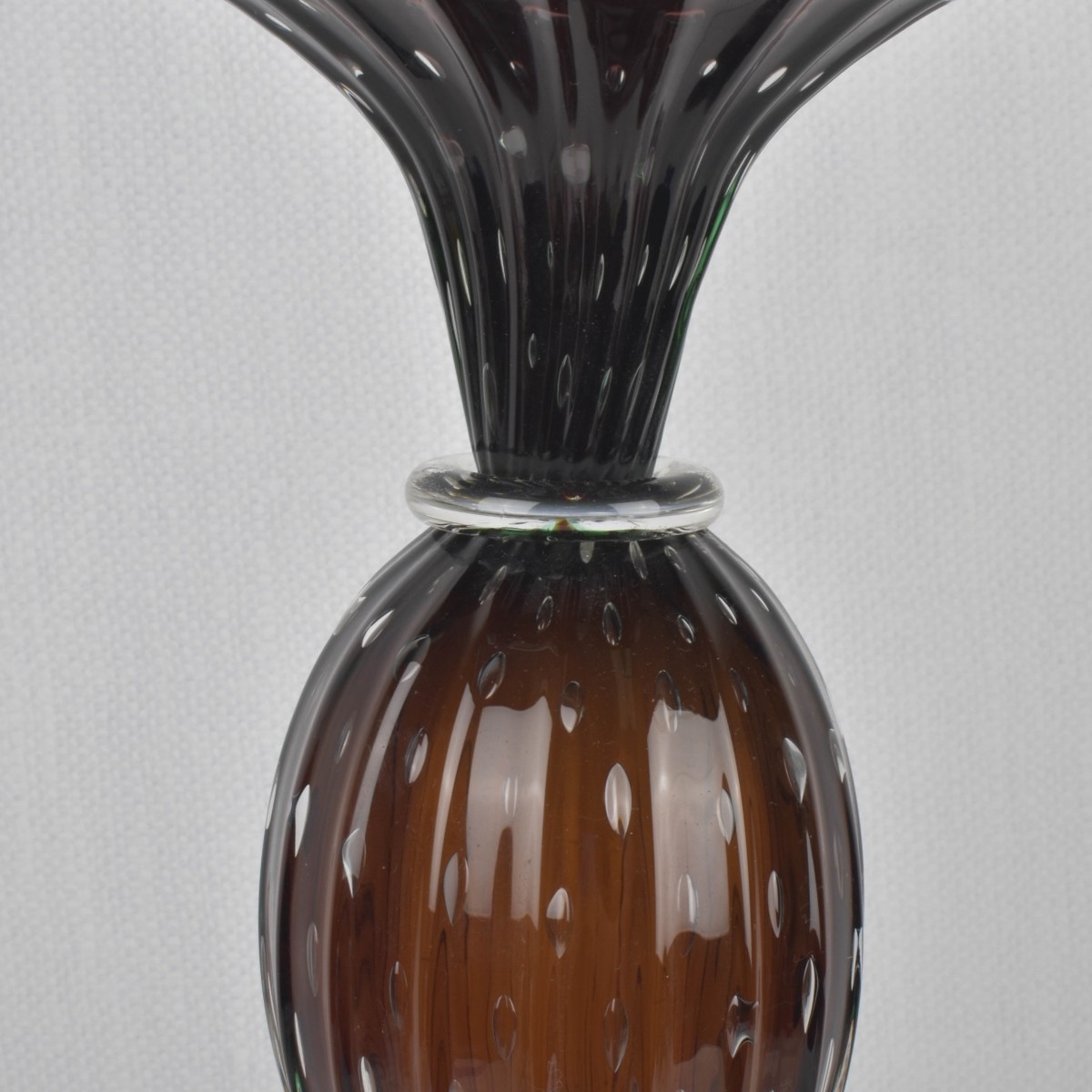 Vittorio Rigattieri Murano Candlestick