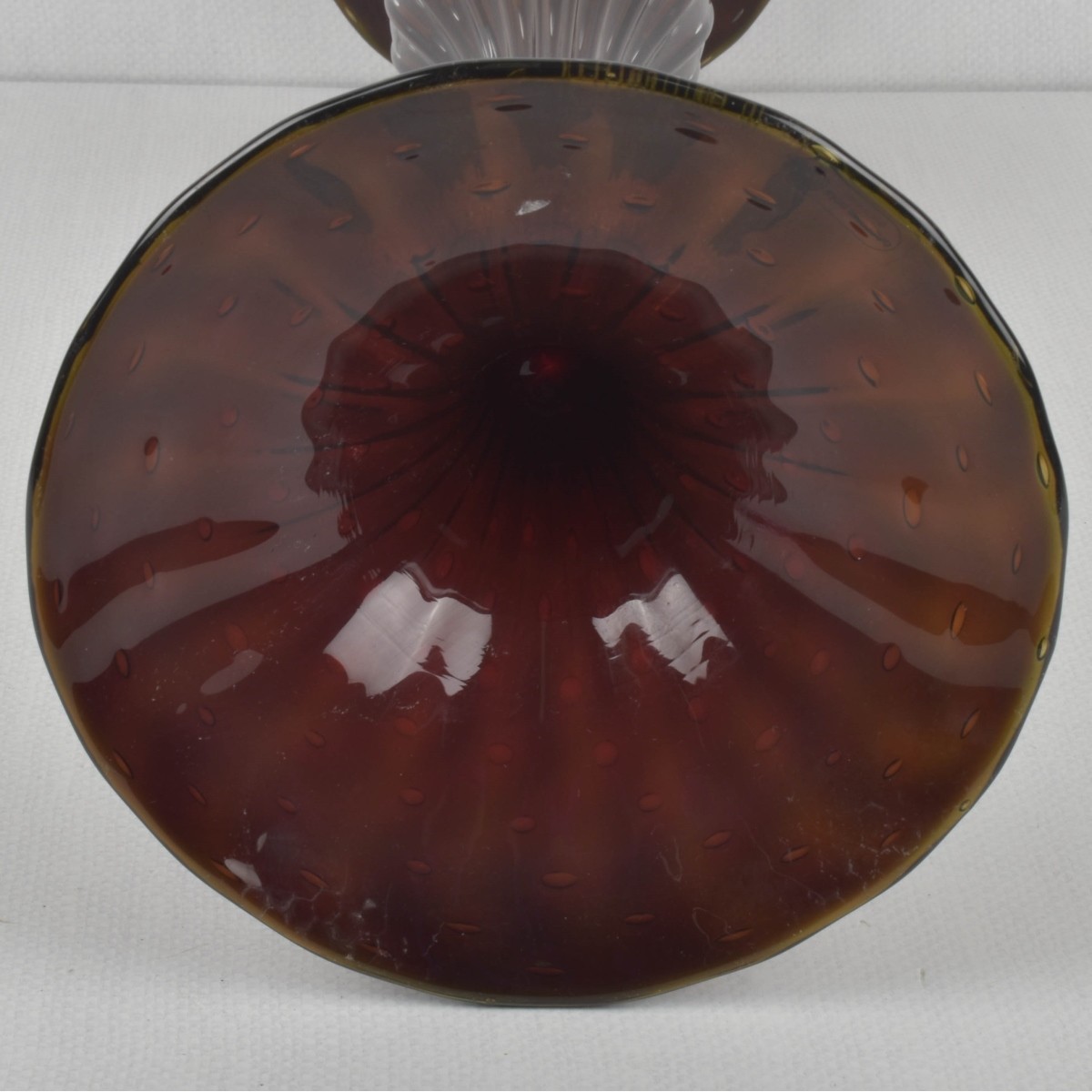 Vittorio Rigattieri Murano Candlestick