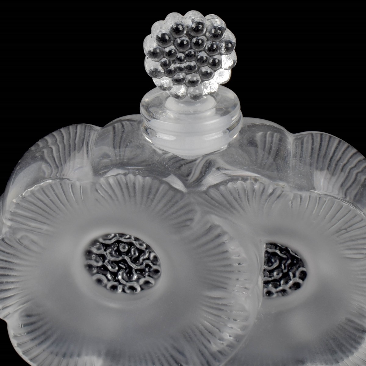 Herend Elephant & Lalique Bottle