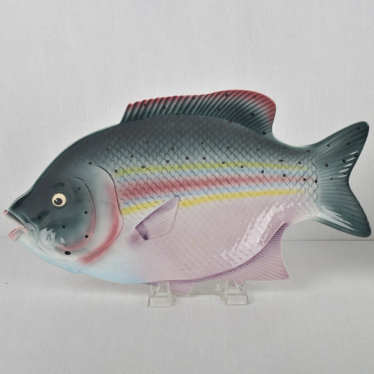 Modern Italian Ceramic Fish Plates