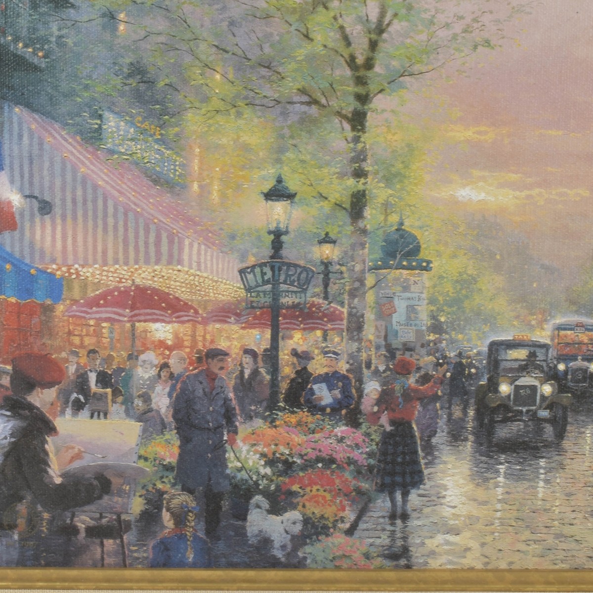Thomas Kinkade, American (1958-2012)