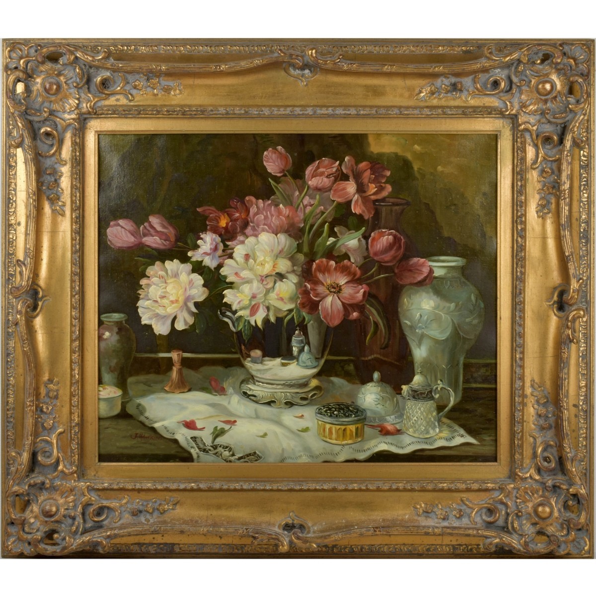 Still Life with Flowers O/C