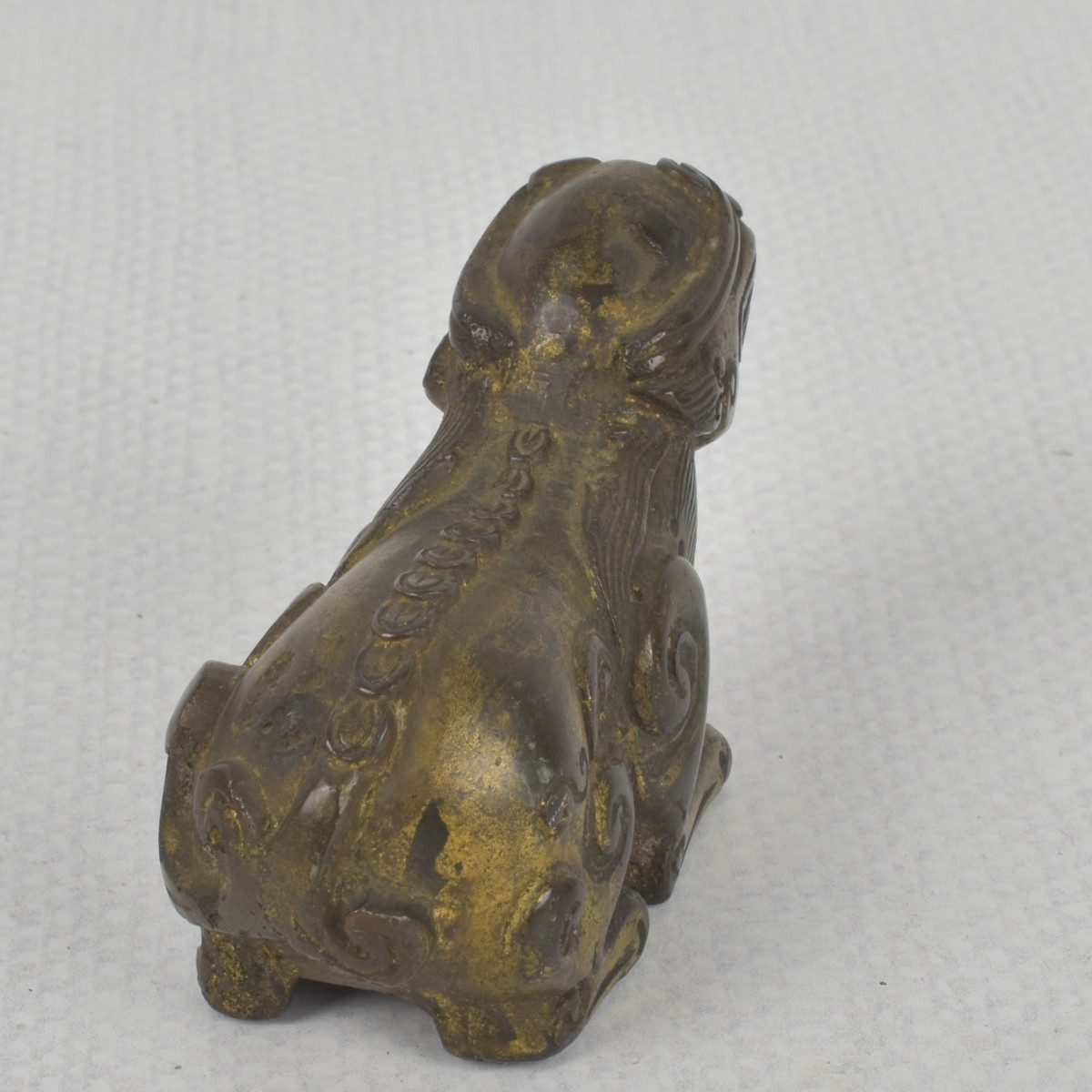 Chinese Bronze Figure of a Buddhist Lion