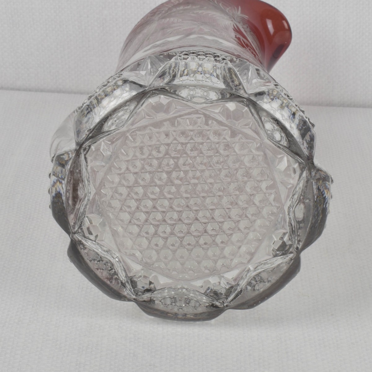 Early American Pressed Glass Pitcher