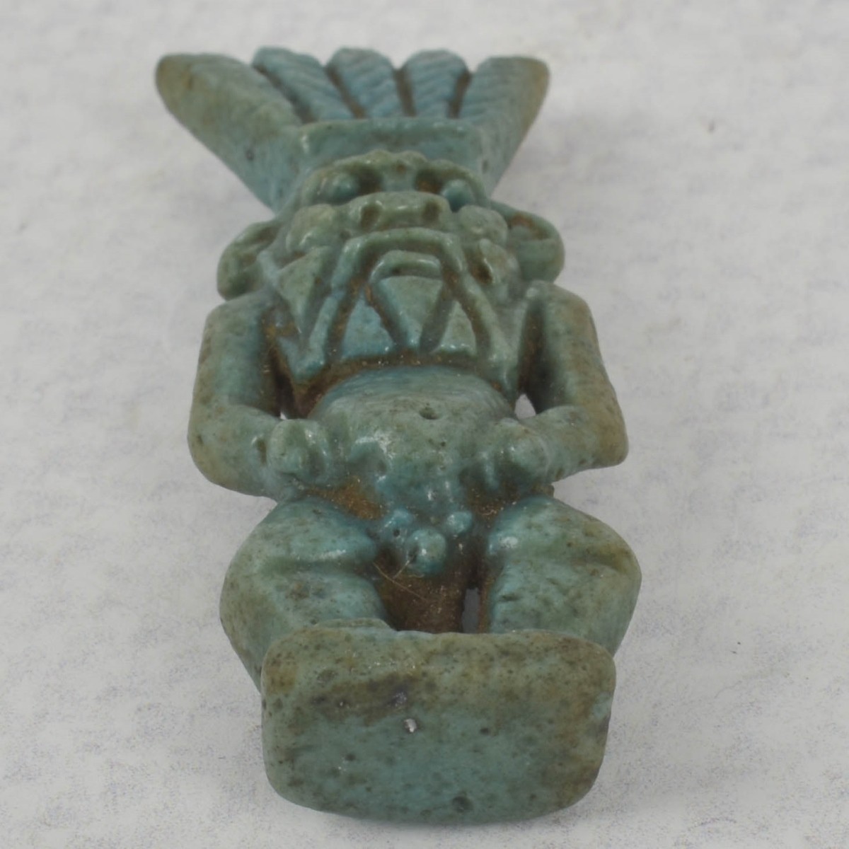 Ancient "Bes" Potted Figurine