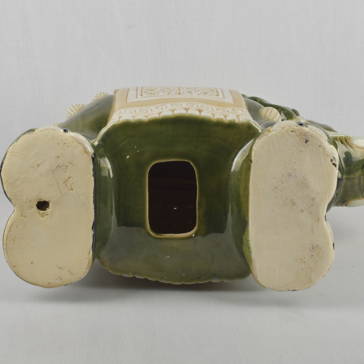 Vintage Ceramic Elephant Stand