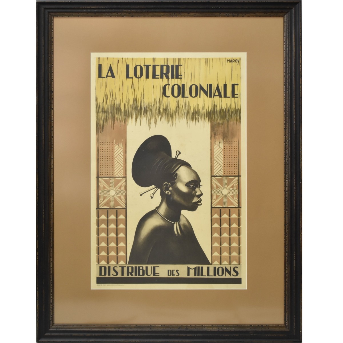 Belgian Colonial Poster
