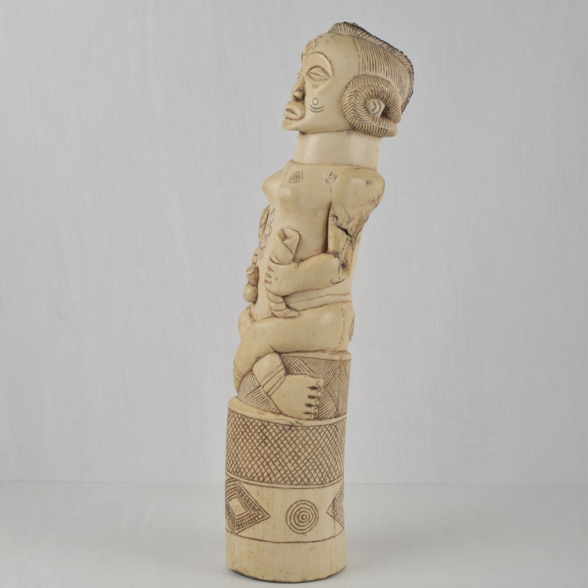 Large African Carved Sculpture