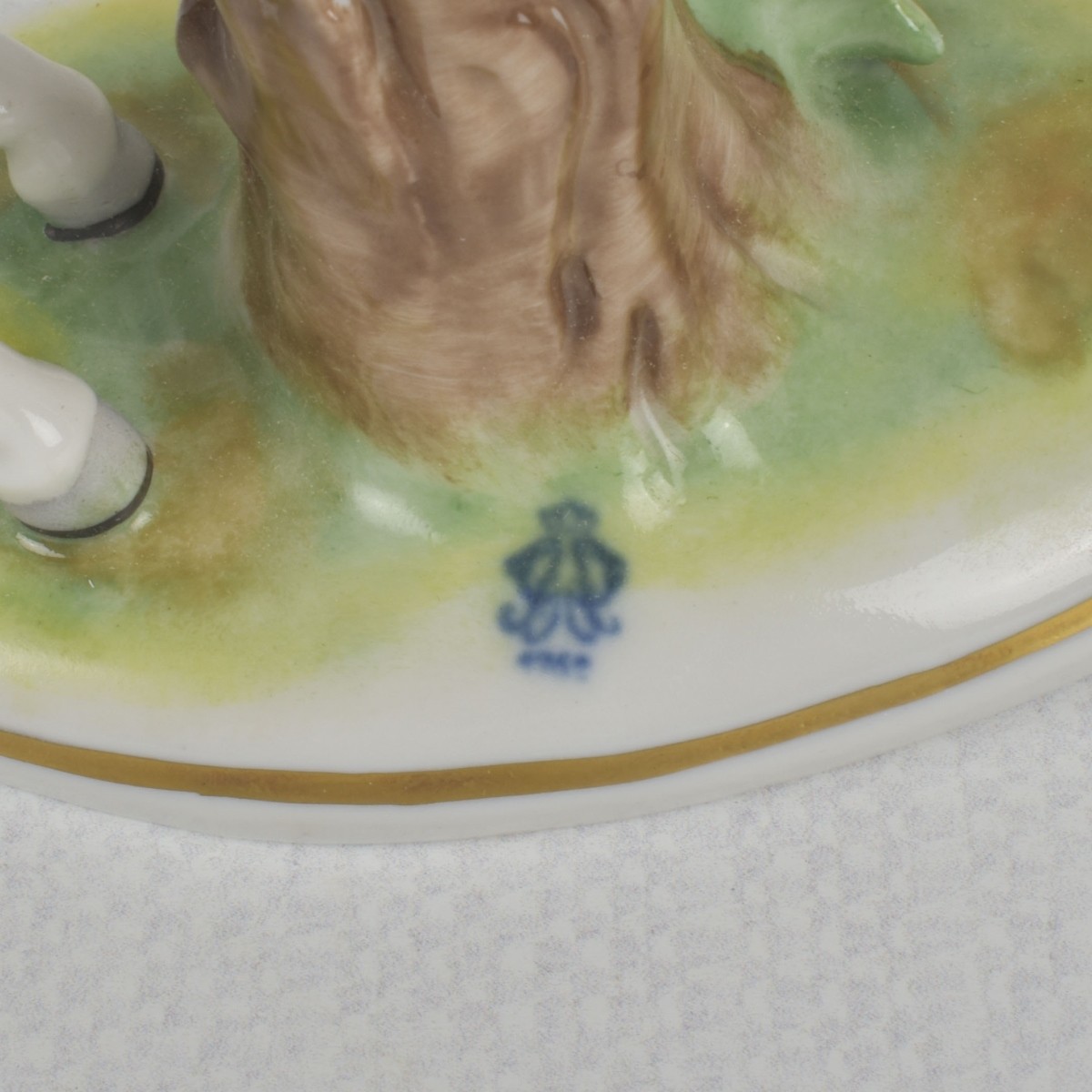 German Rudolstadt Volkstedt Porcelain Riders
