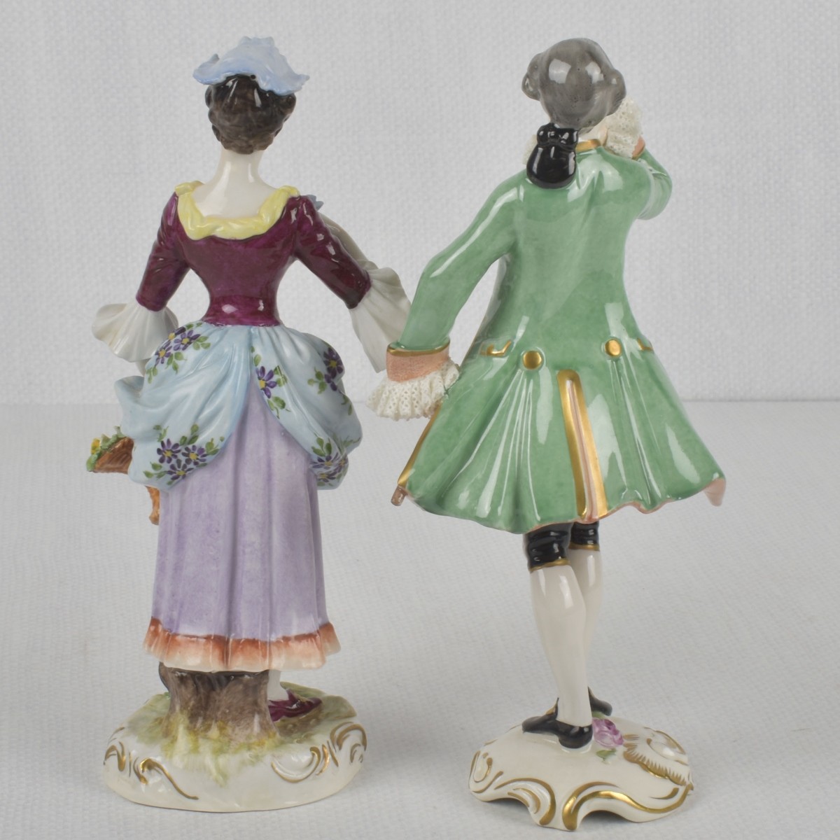 German Rudolstadt Volkstedt Figures