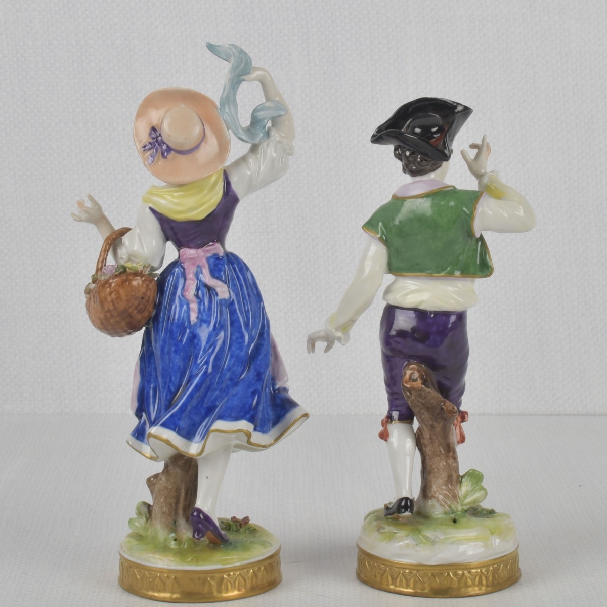 German Rudolstadt Volkstedt Figures