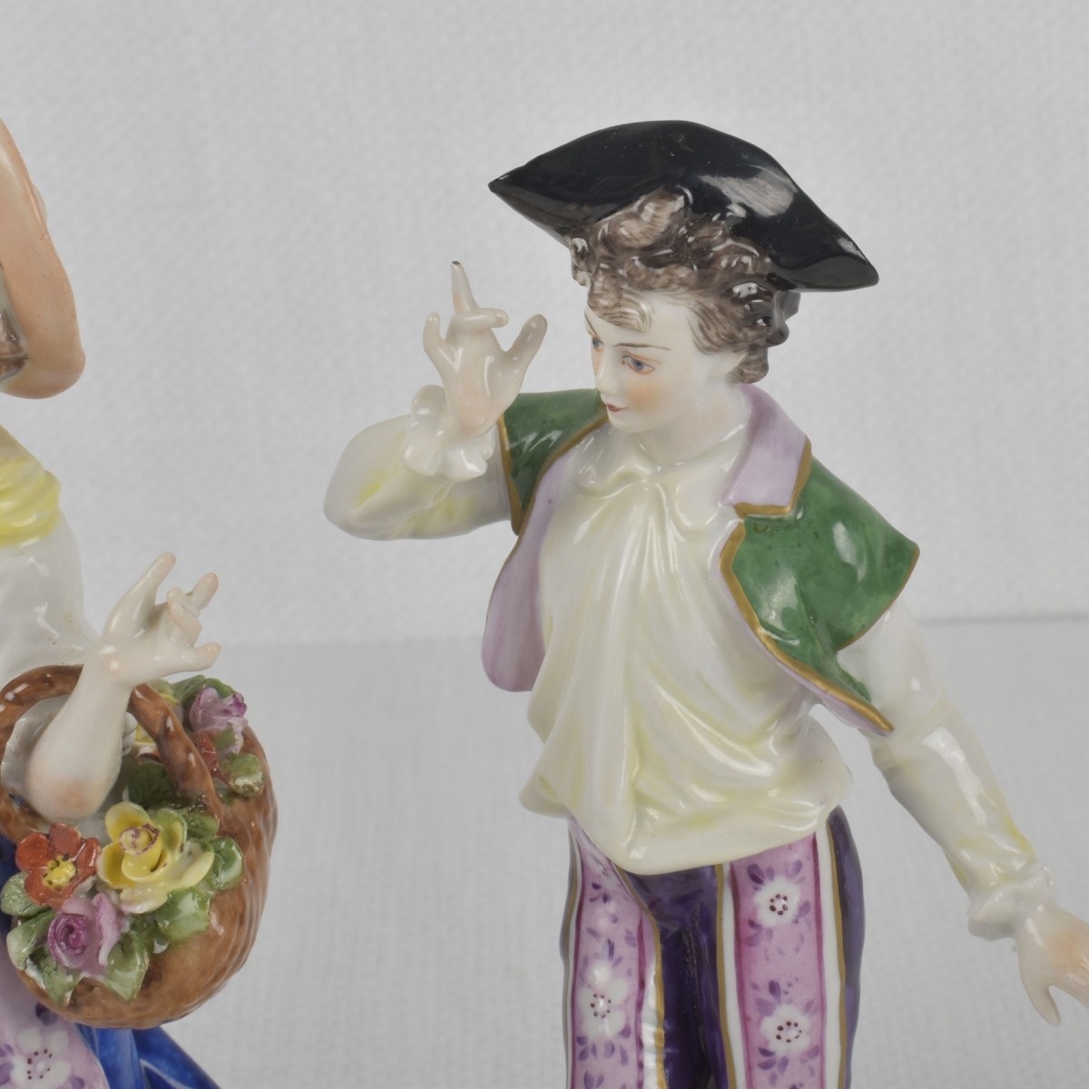 German Rudolstadt Volkstedt Figures