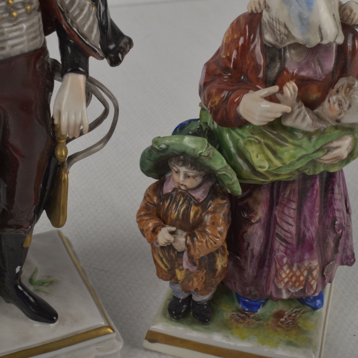 German Rudolstadt Volkstedt Figures