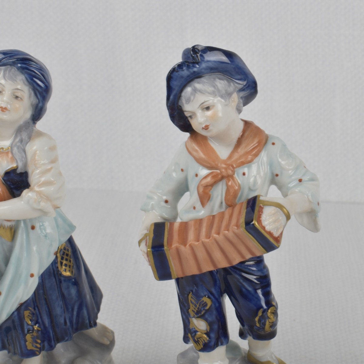 German Rudolstadt Volkstedt Figures