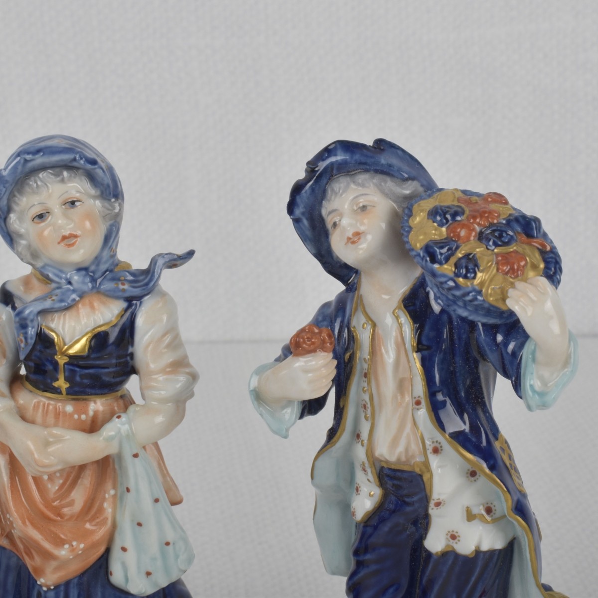 German Rudolstadt Volkstedt Figures
