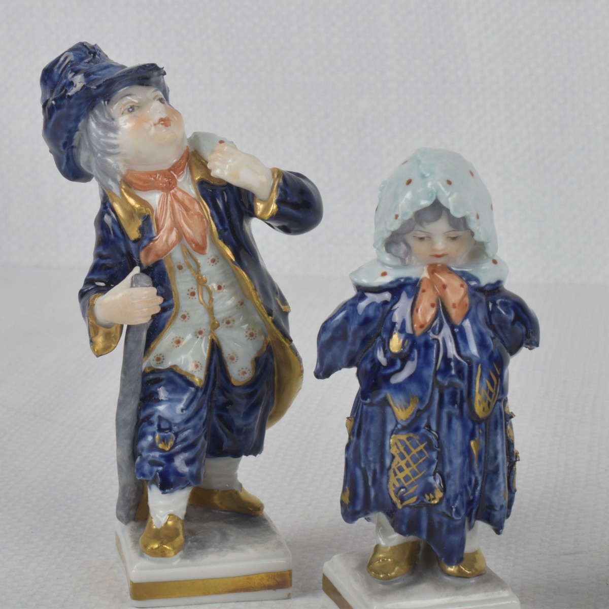 German Rudolstadt Volkstedt Figures
