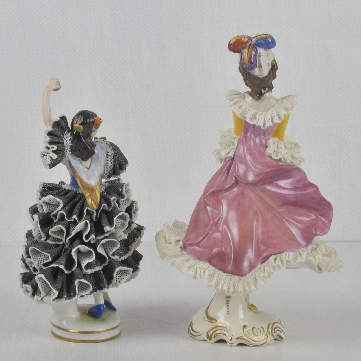 German Rudolstadt Volkstedt Figures