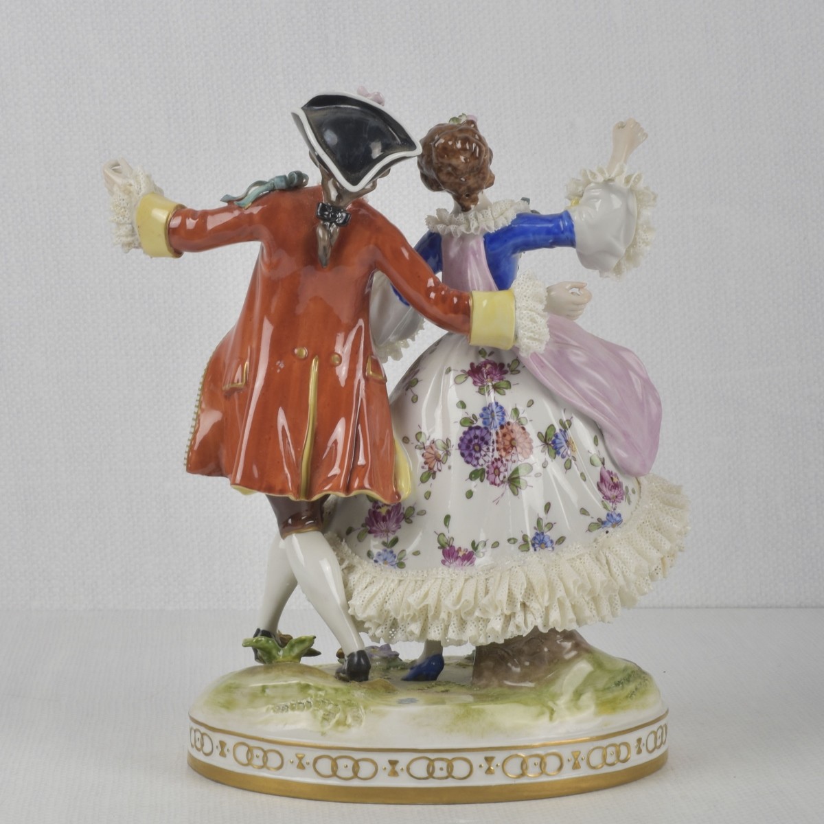 German Rudolstadt Volkstedt Figure