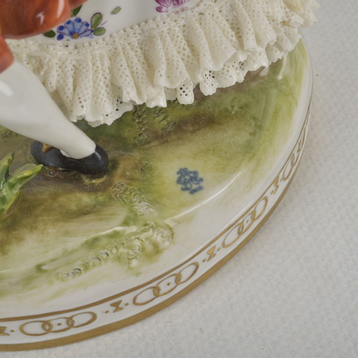 German Rudolstadt Volkstedt Figure