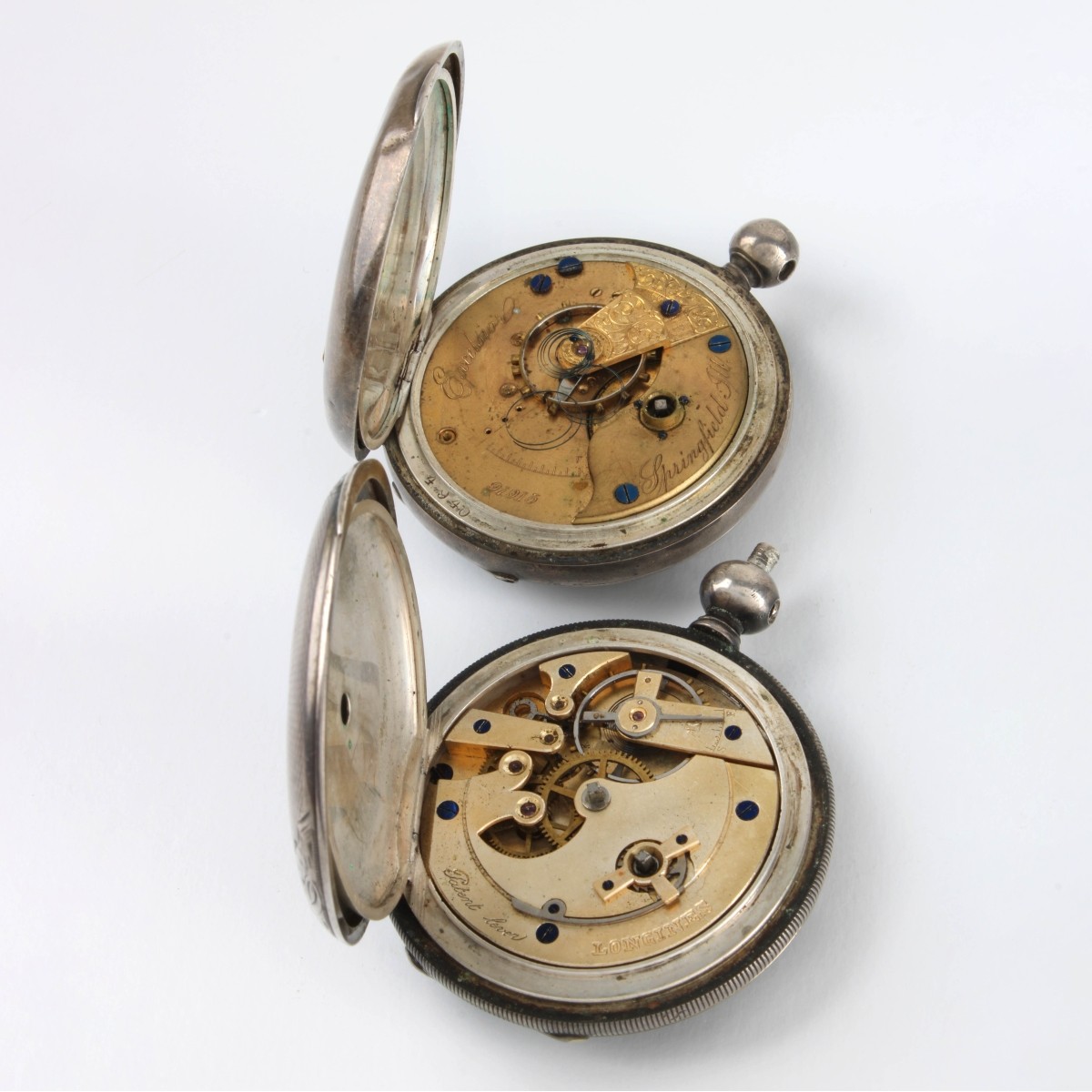 Coin Silver Pocket Watches