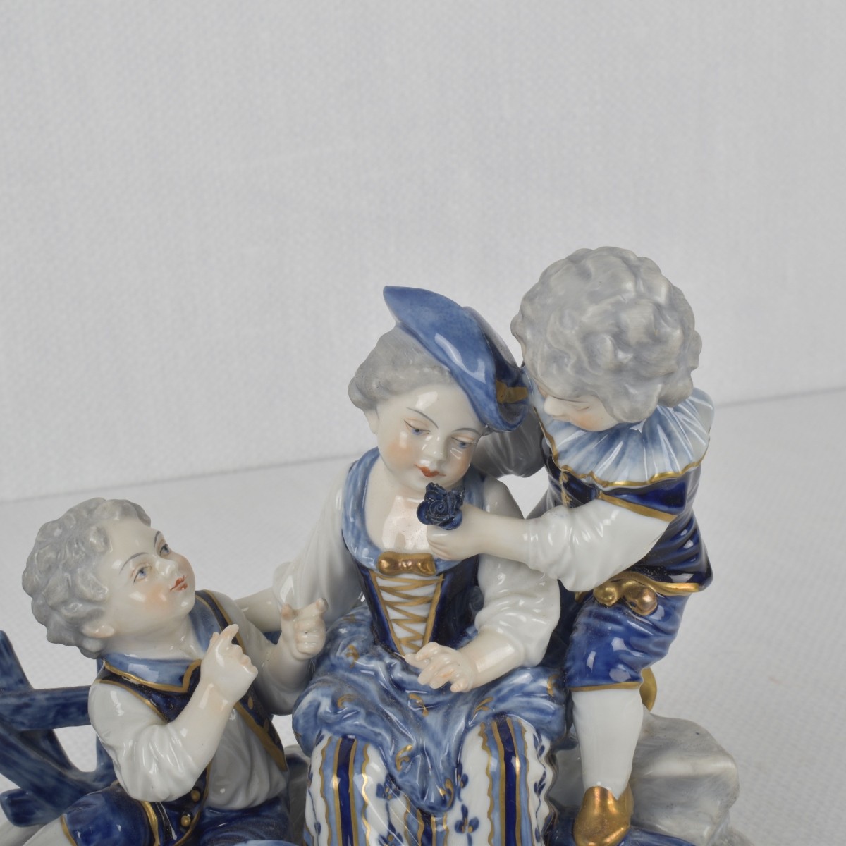 German Rudolstadt Volkstedt Figure