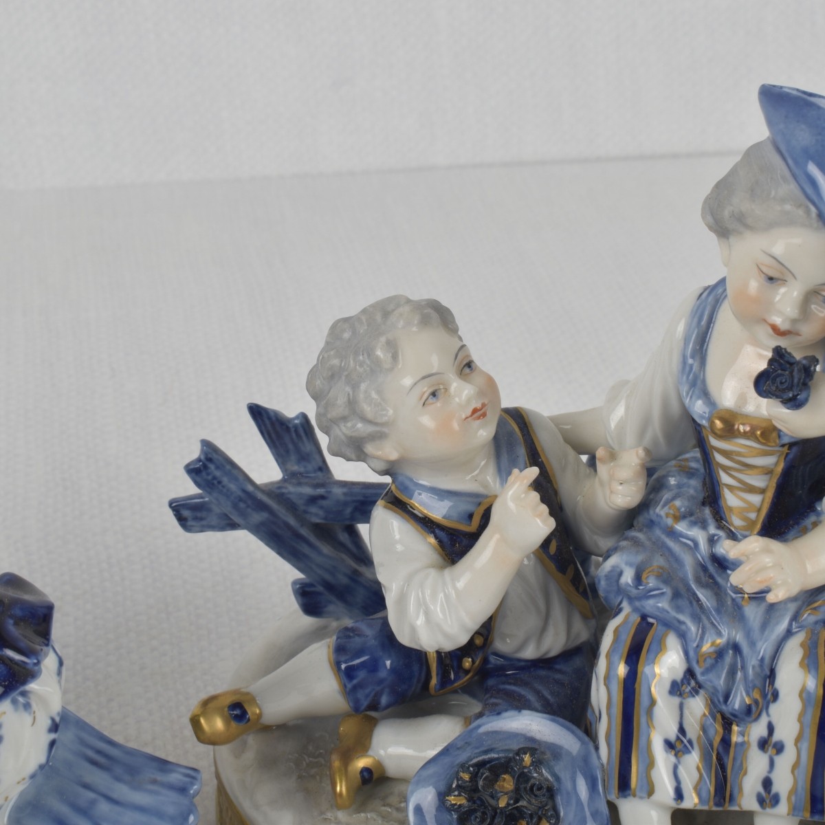 German Rudolstadt Volkstedt Figure