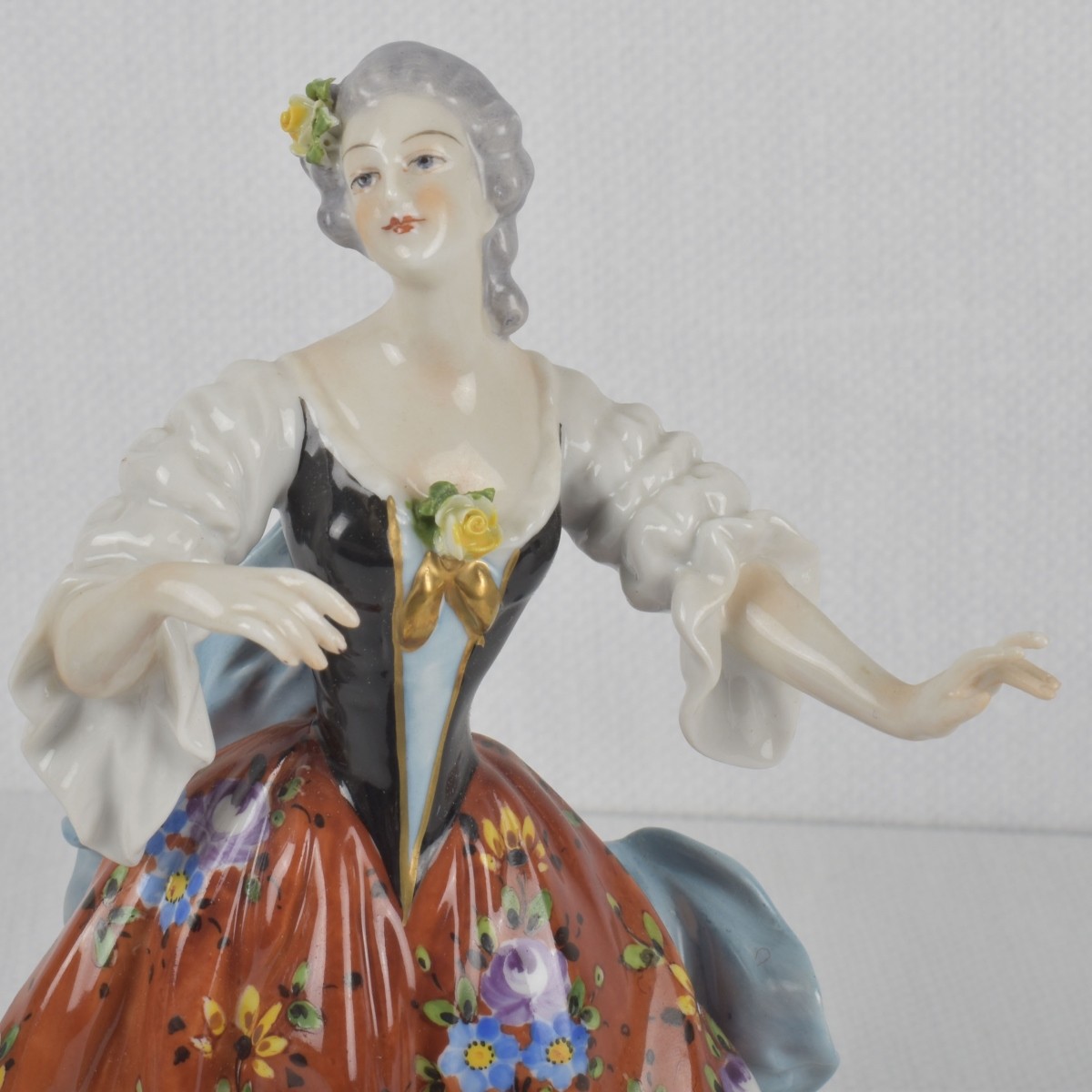 German Rudolstadt Volkstedt Figure