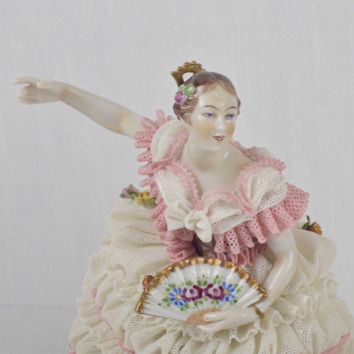 German Rudolstadt Volkstedt Figure