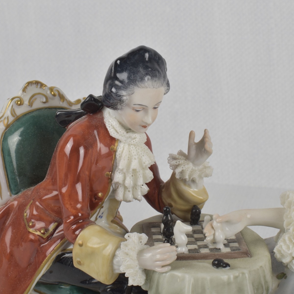 German Rudolstadt Volkstedt Figure