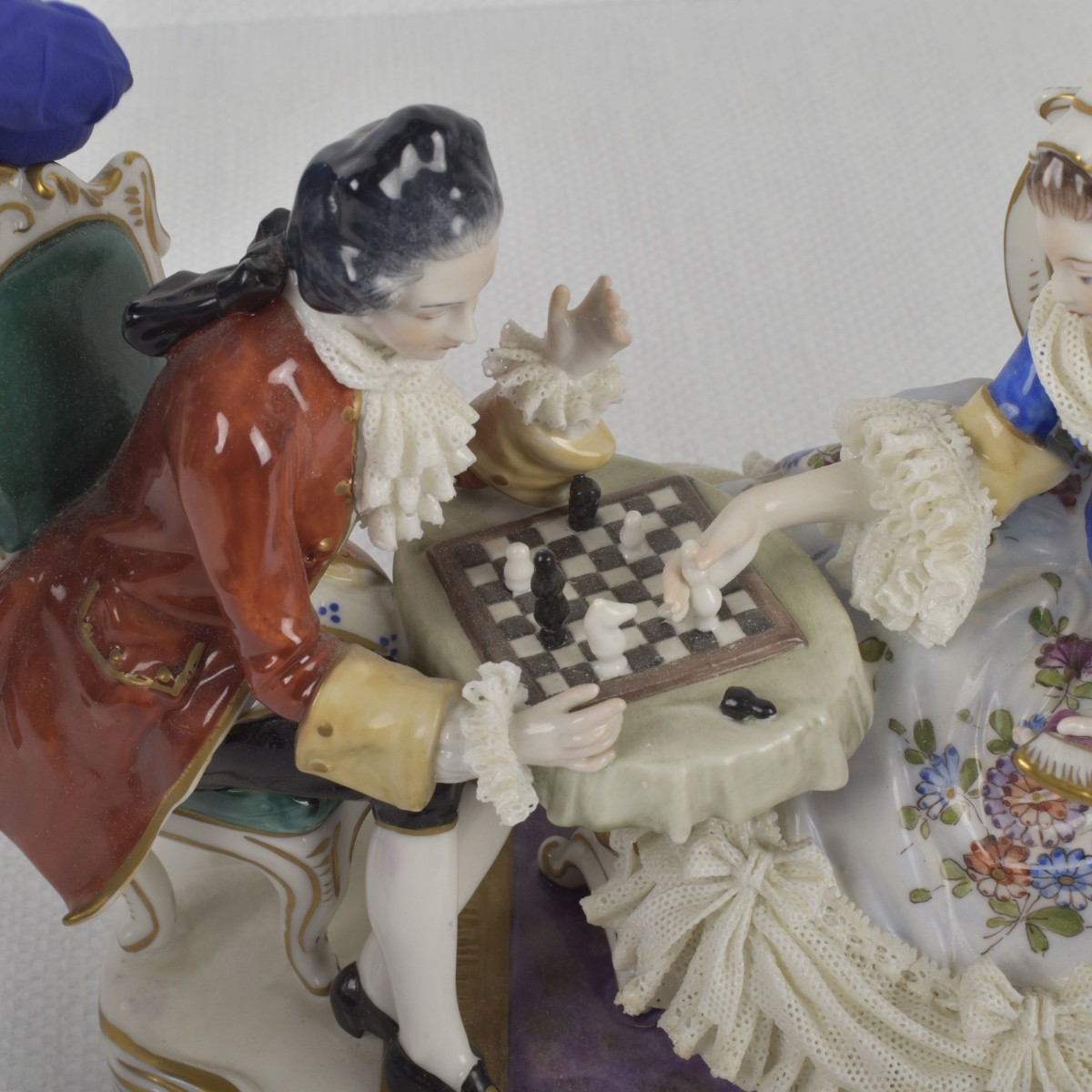German Rudolstadt Volkstedt Figure