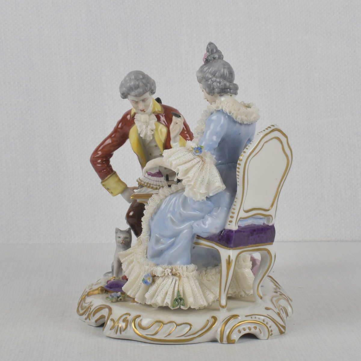 German Rudolstadt Volkstedt Figure