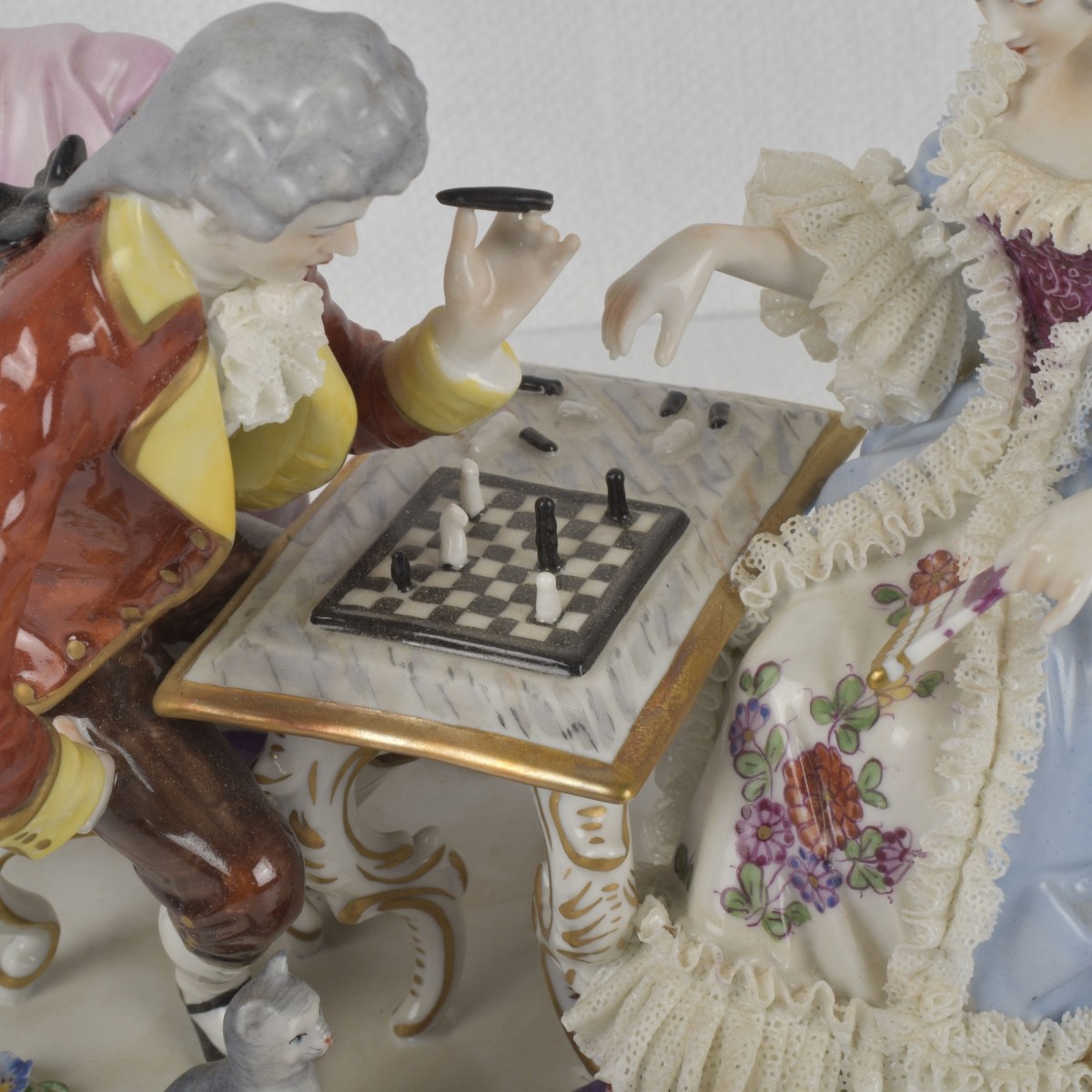 German Rudolstadt Volkstedt Figure
