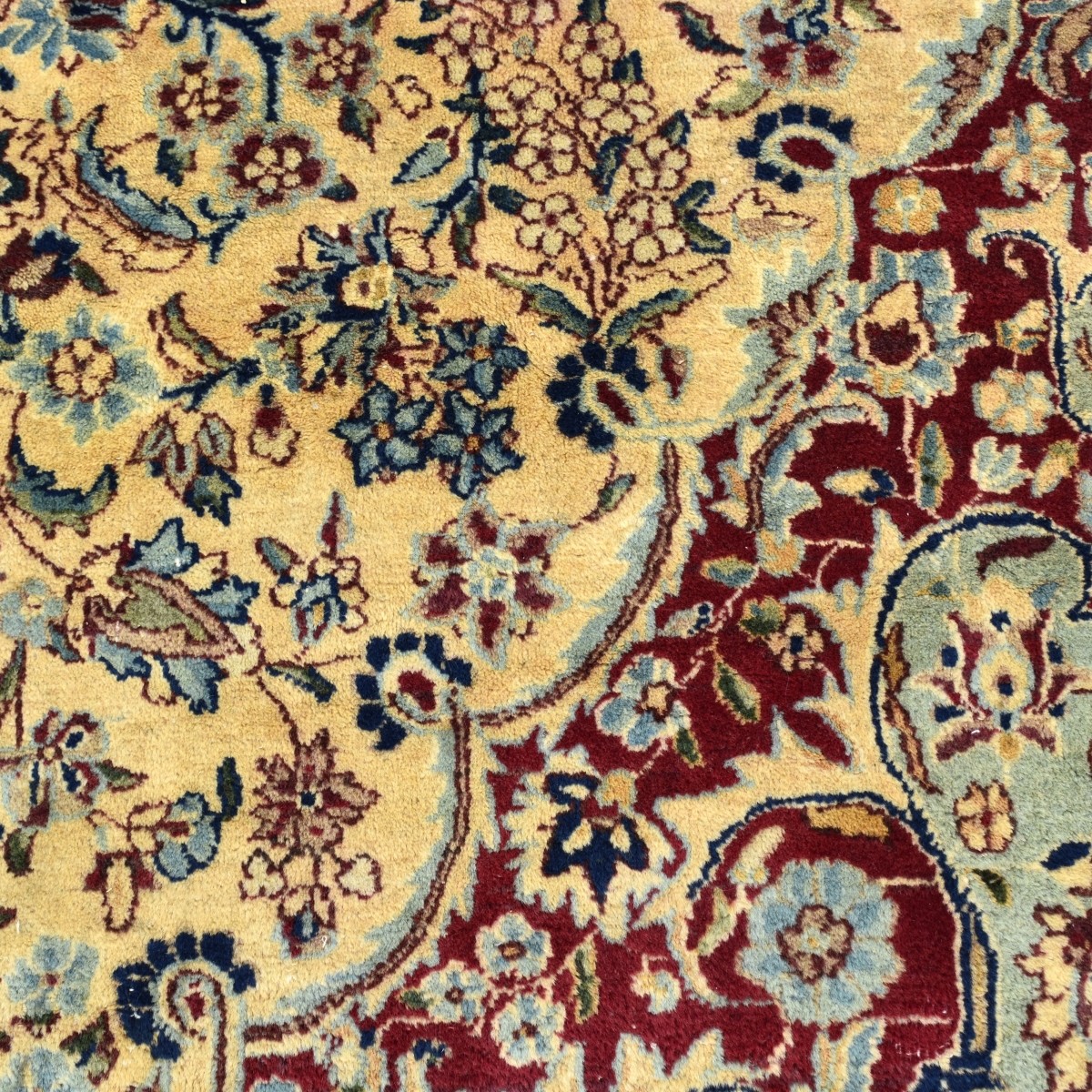 Kerman Persian Wool Carpet