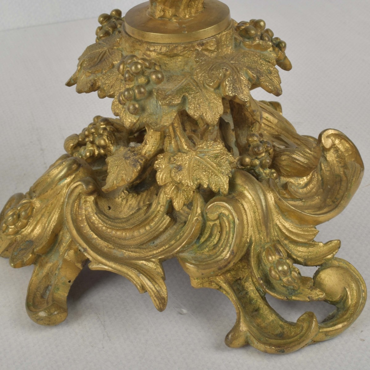 Louis XVI Style Gilt Bronze Candelabra
