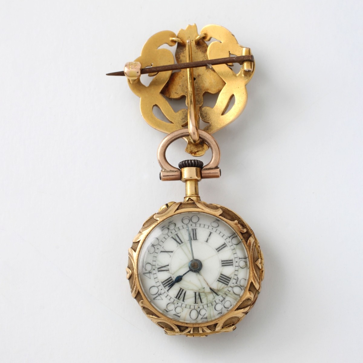 18K Pendant Watch