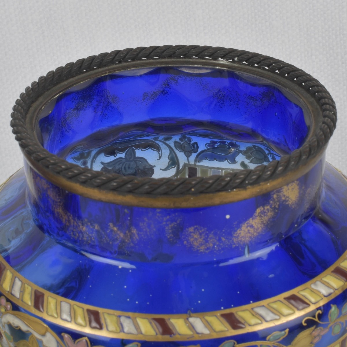 Pair of French or Bohemian Vases
