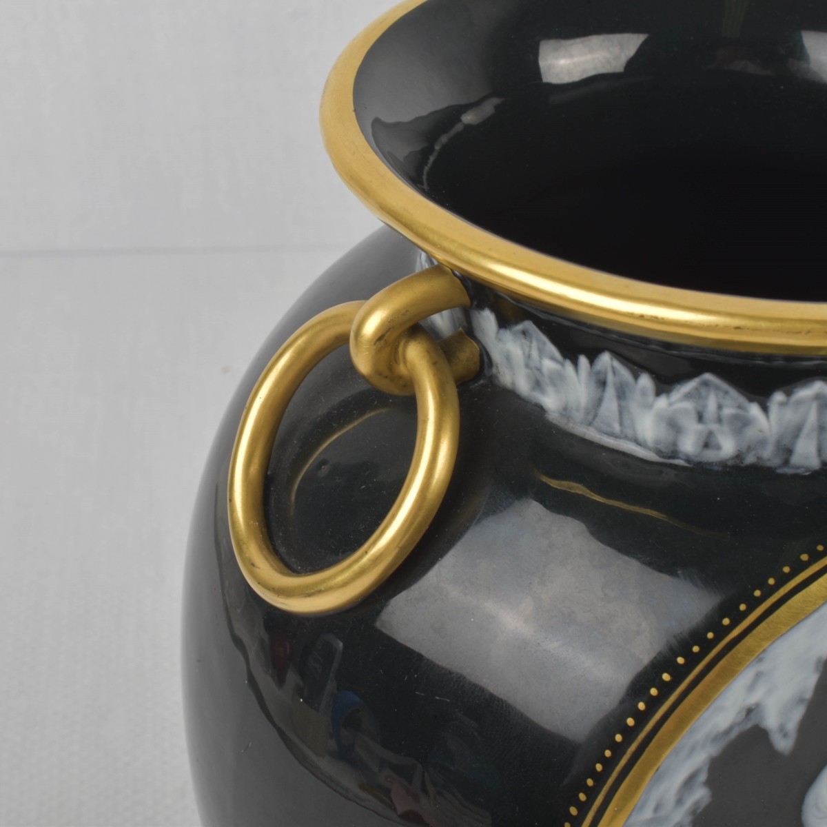 George Jones Pate-Sur-Pate Vases
