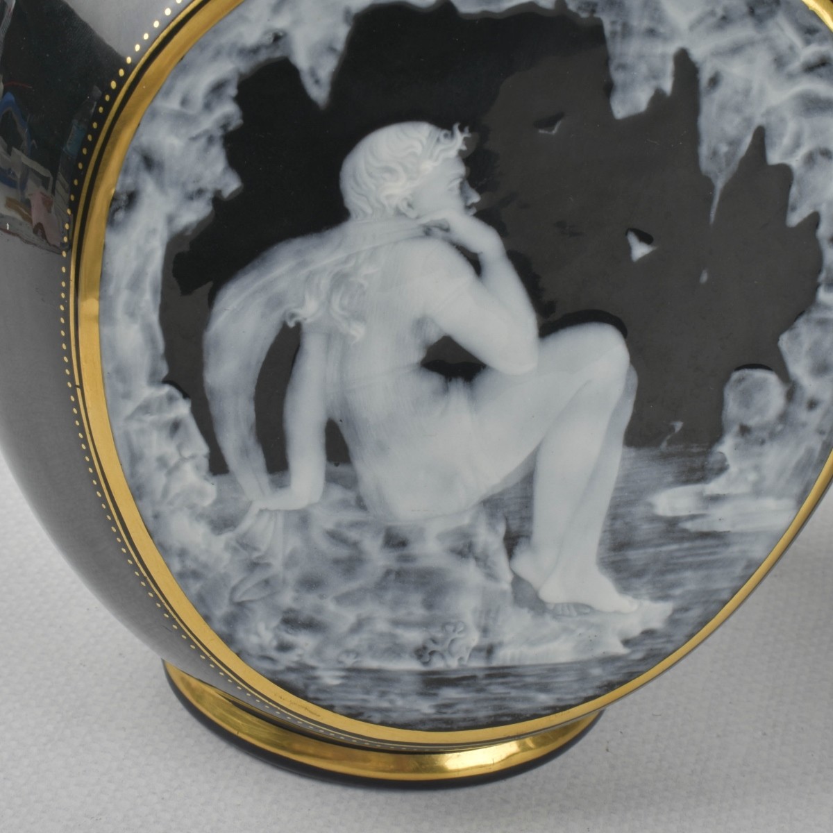 George Jones Pate-Sur-Pate Vases