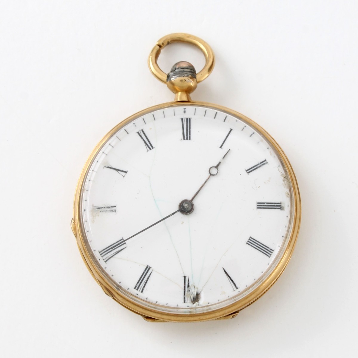 18K and Enamel Pocket Watch