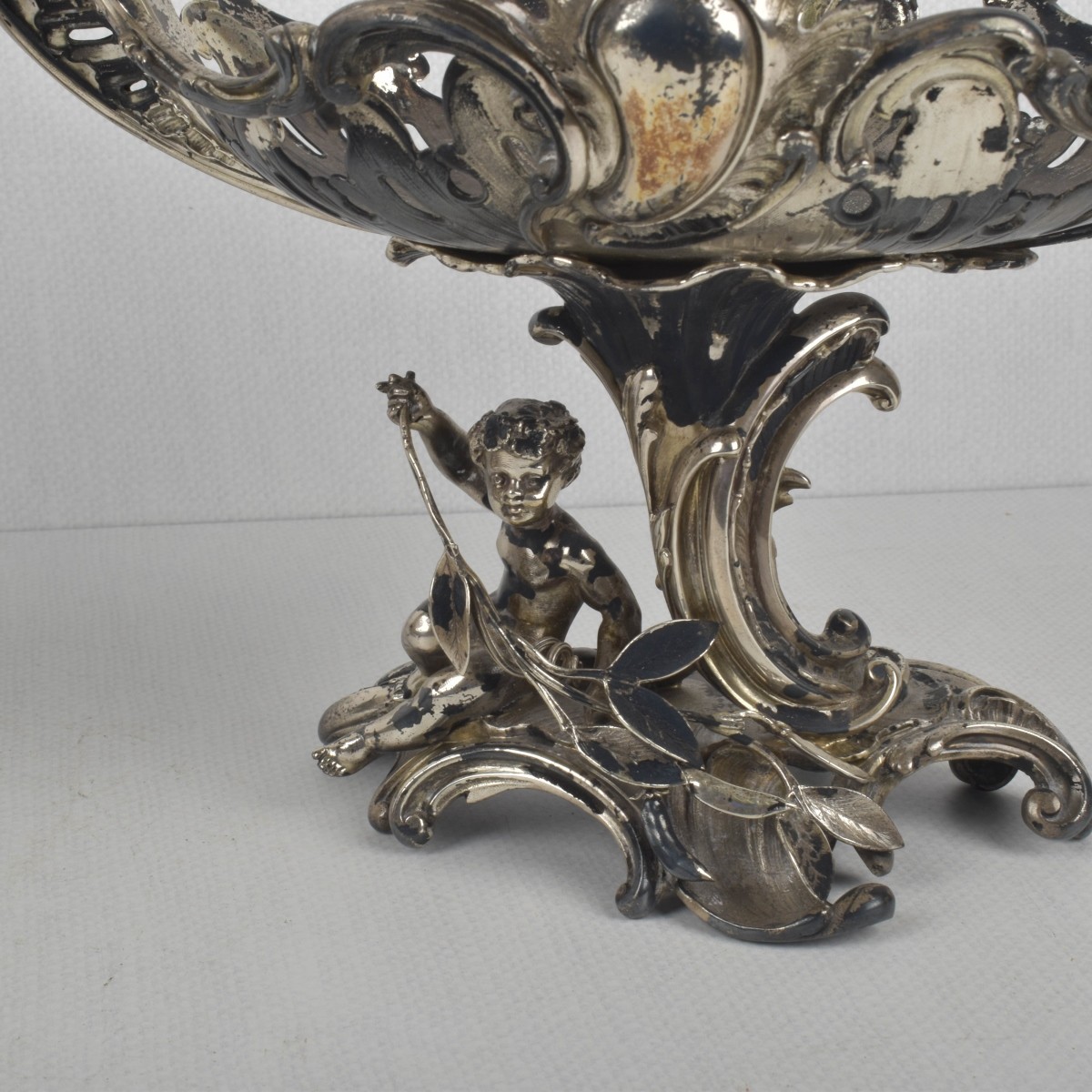 Antique Rococo or Baroque Compotes