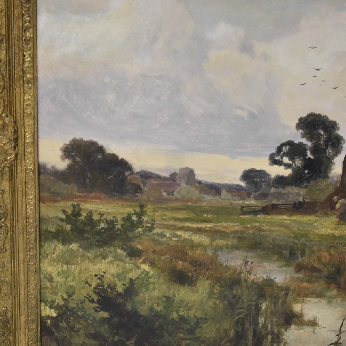 Oil on Canvas Landscape Painting