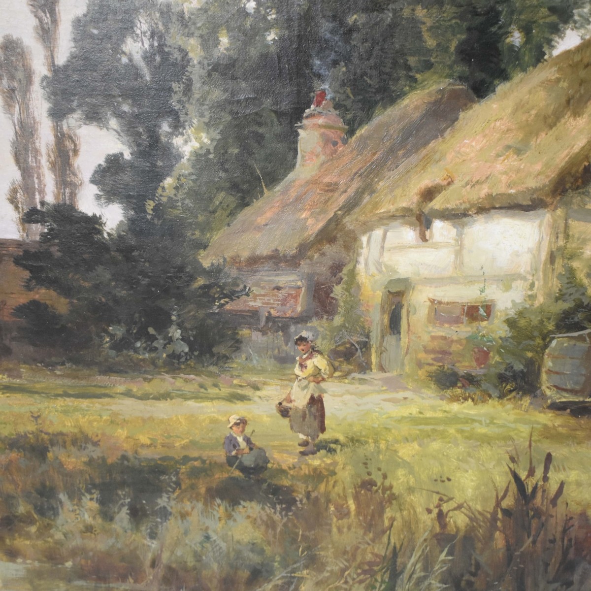 Oil on Canvas Landscape Painting