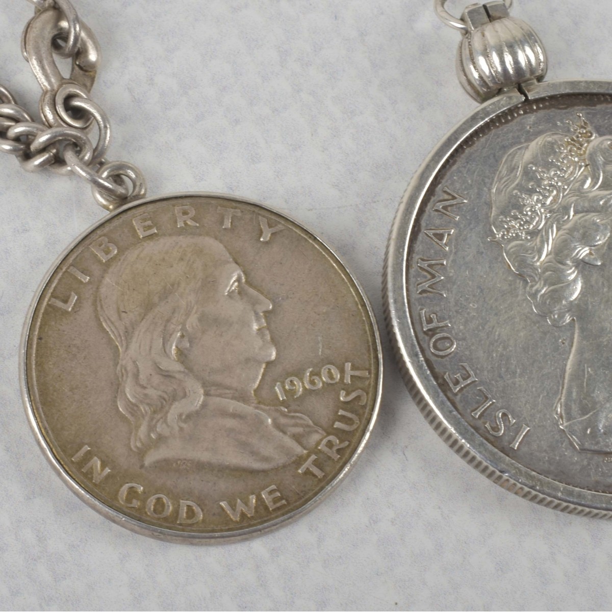 Silver Coin Pendants
