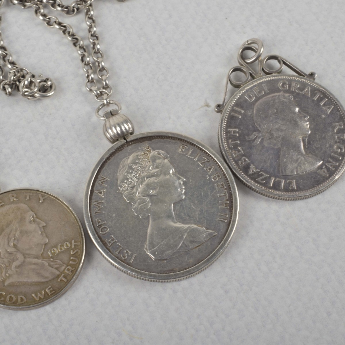 Silver Coin Pendants
