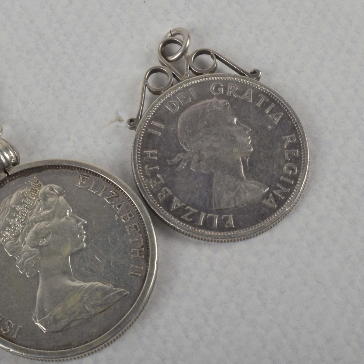 Silver Coin Pendants