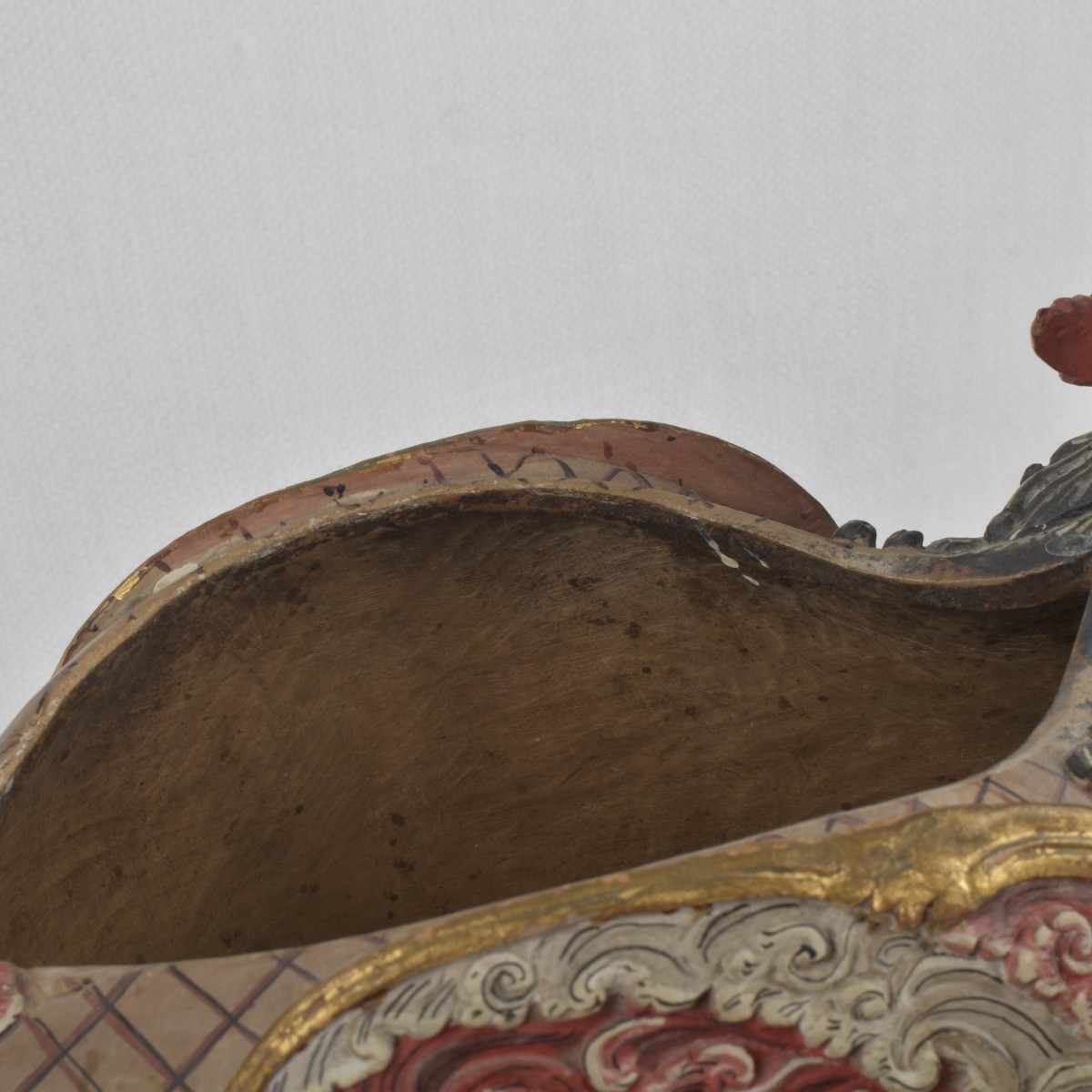 Balinese Painted Carved Box