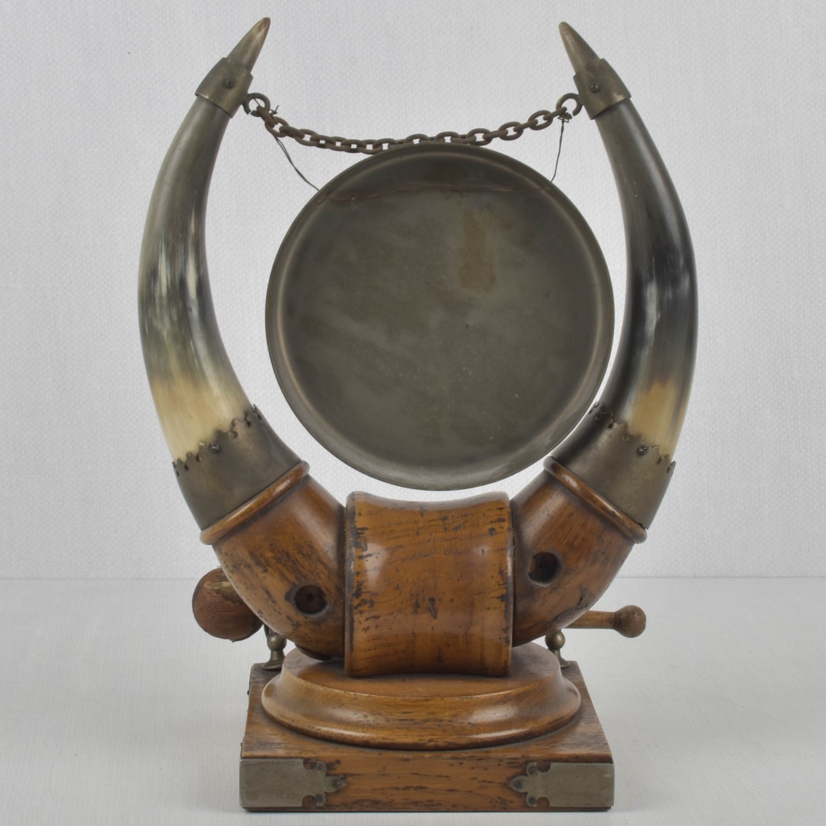 Antique Cattle Horn Gong