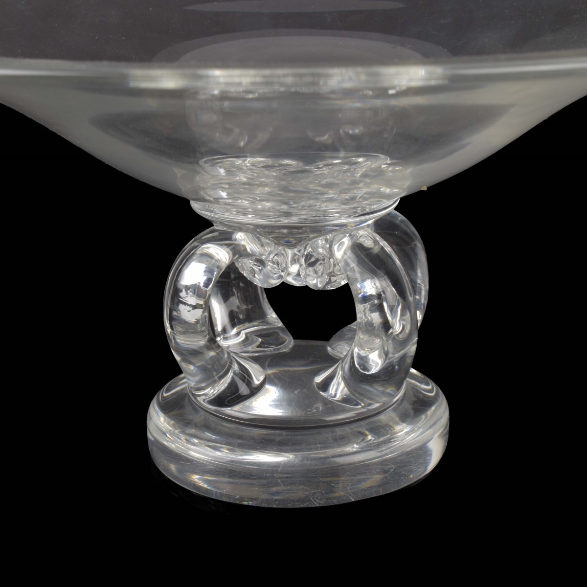 Steuben Art Glass Compote
