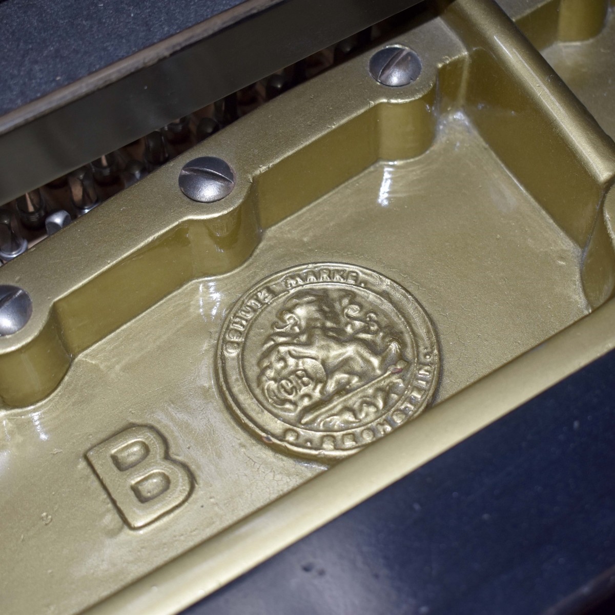 C. Bechstein Chinoiserie Model A Grand Piano