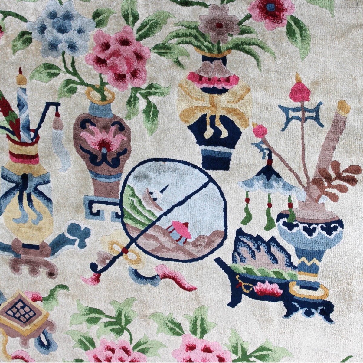 Chinese Silk Rug